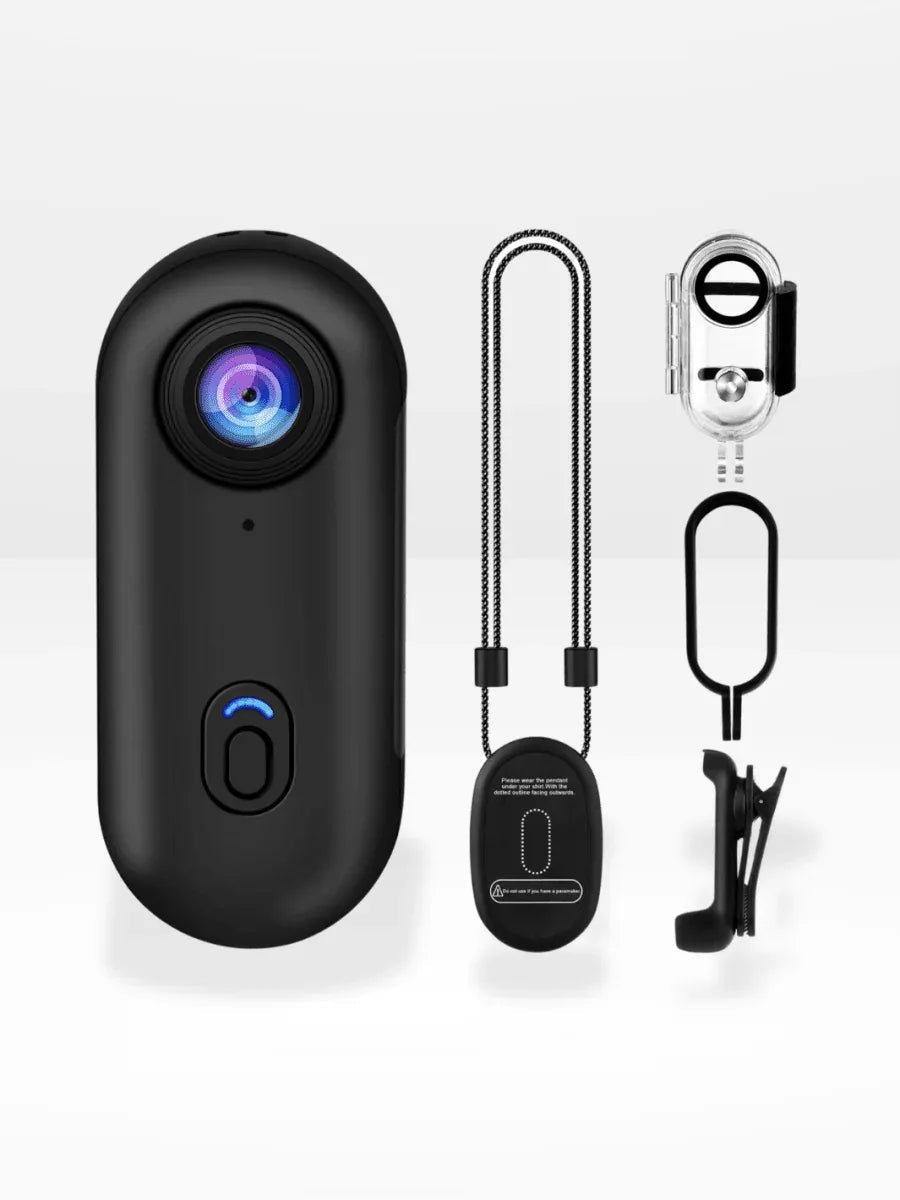 Draadloze POV Actiecamera 4K Ultra HD met Magnetische Bevestiging WiFi Waterdicht voor Sport Outdoor Avontuur | Sansoti