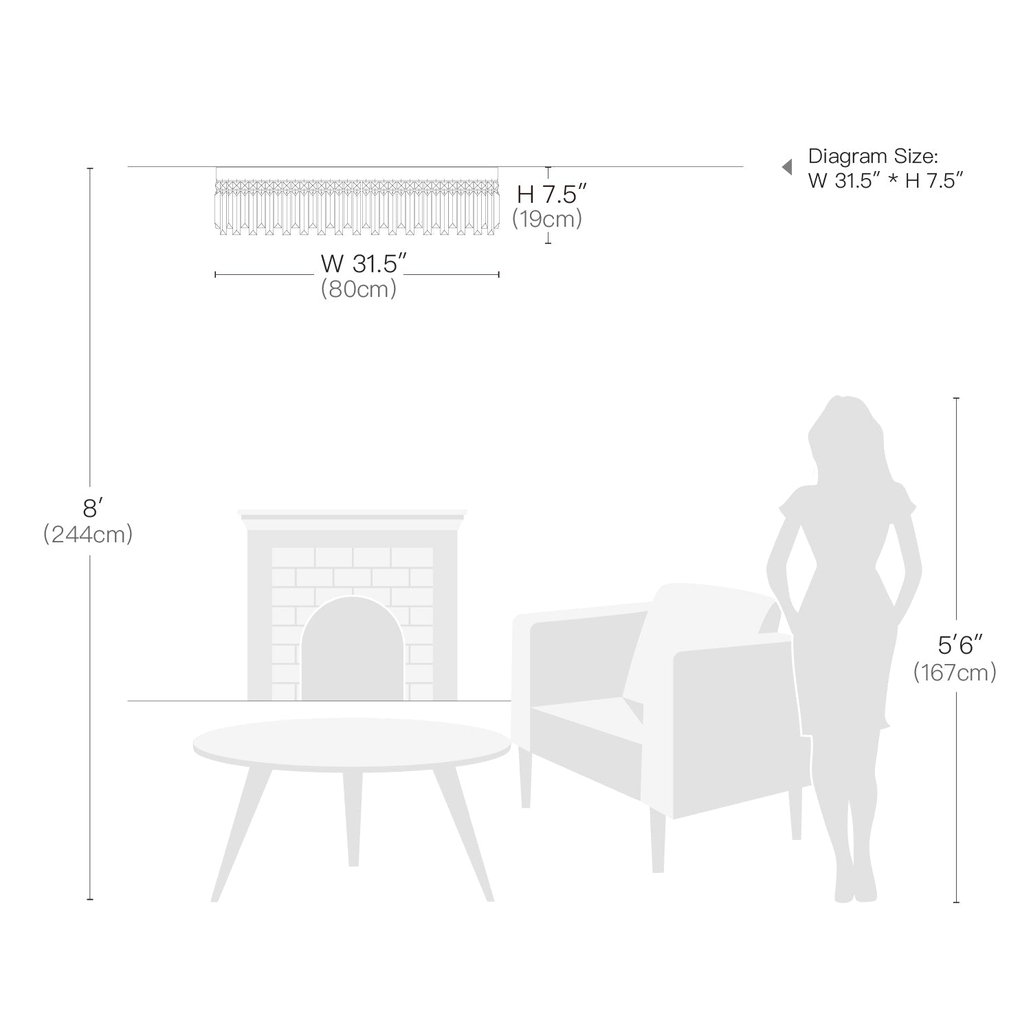 Kristall Deckenleuchte Rund Modern Flush Mount Chrom E12 Dimmbar Wohnzimmer Schlafzimmer