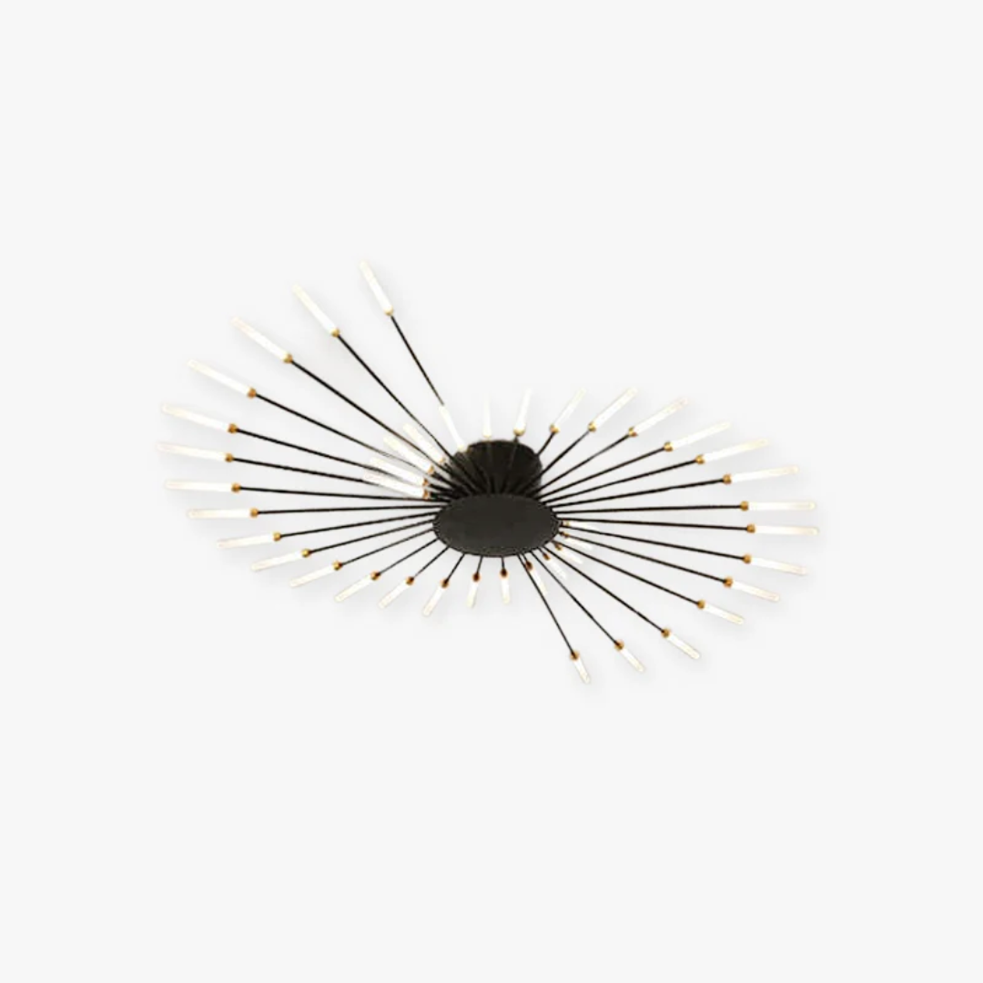 Moderne Grote LED Plafondlamp Wit & Acryl 12-42 Lampen Binnen 107.6-161.5 sq ft | Sansoti