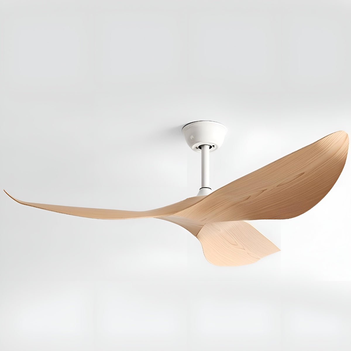 Plafondventilator Zonder Lamp DC Motor 3 Wieken Wit Slaapkamer Woonkamer Stille Ventilator Eetkamer Omkeerbaar 6 Snelheden Afstandsbediening | Sansoti