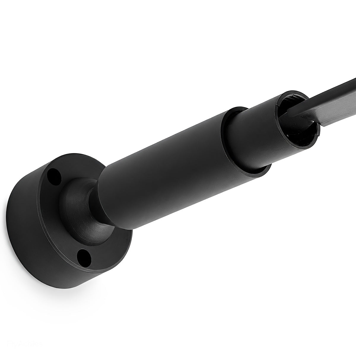 Plafonnier linéaire orientable à bande LED, dimmable avec télécommande, noir et blanc, pour le salon | Sansoti