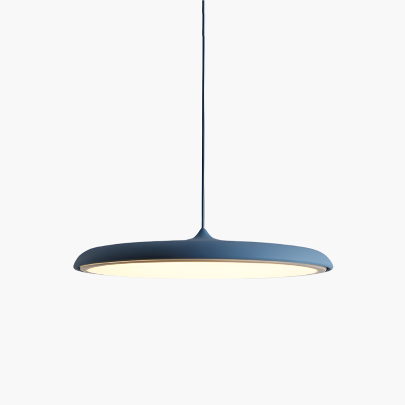 Scandinavian LED Ceiling Light Round Pendant Light Metal Acrylic Nordic Design Living Room Dining Room Hallway Bedroom | Sansoti