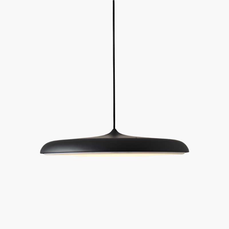 Scandinavian LED Ceiling Light Round Pendant Light Metal Acrylic Nordic Design Living Room Dining Room Hallway Bedroom | Sansoti