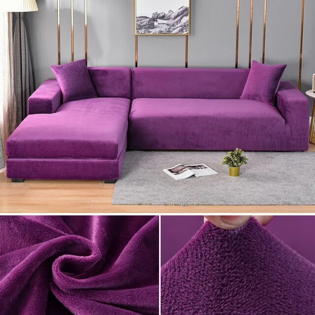 Housse extensible pour canapé, infroissable et lavable, protection pour sofa 1 2 3 4 places, housse de meuble | Sansoti