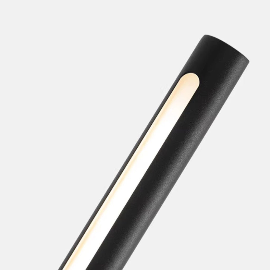 Applique murale pour chambre avec liseuse orientable à 345°, rotation, aluminium noir et blanc, lumière indirecte, éclairage moderne | Sansoti