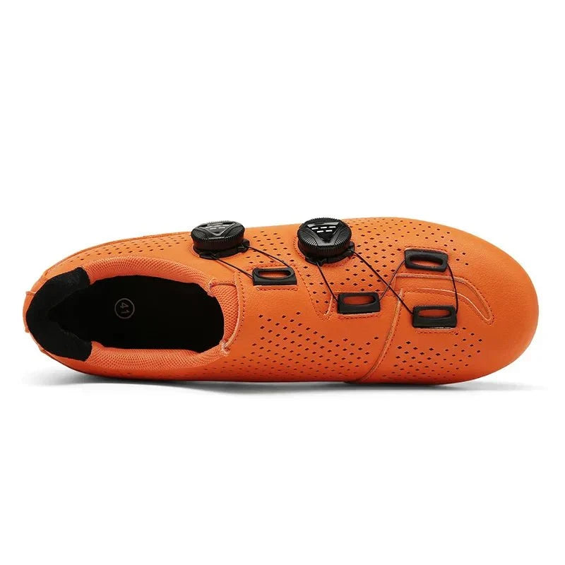 Unisex-Fahrradschuhe mit Drehverschlüssen, atmungsaktiv, leicht, für Mountainbike, Rennrad und Radsport | Sansoti