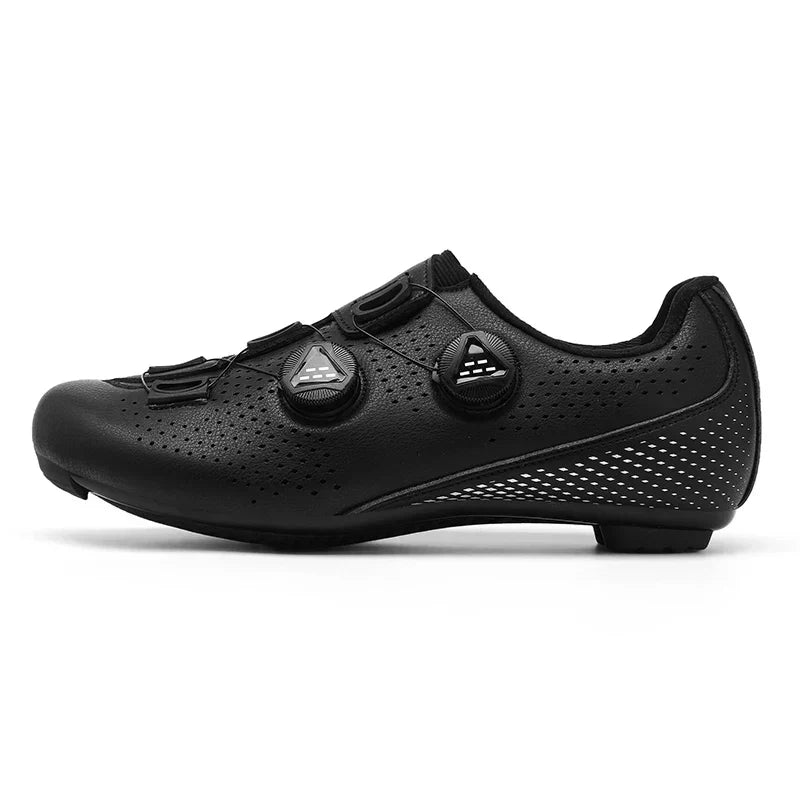 Unisex-Fahrradschuhe mit Drehverschlüssen, atmungsaktiv, leicht, für Mountainbike, Rennrad und Radsport | Sansoti