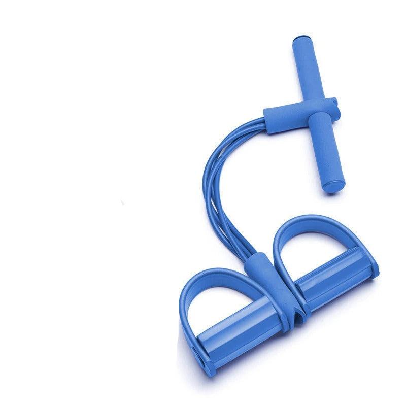 Multifunctionele Weerstandsband met Voetsteunen voor Fitness Thuis Training Krachttraining Volledig Lichaam | Sansoti