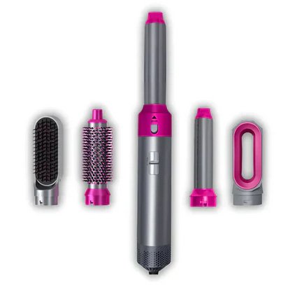 Professioneller 5-in-1 Airstyler mit Aufsätzen und Lufttechnologie für Trocknen, Locken, Volumen und glattes Haar | Restfield