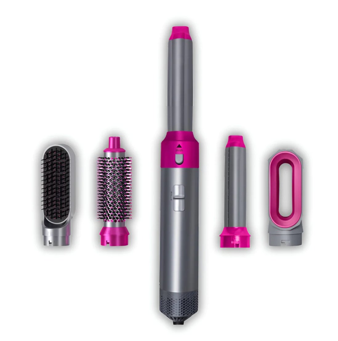 Professioneller 5-in-1 Airstyler mit Aufsätzen und Lufttechnologie für Trocknen, Locken, Volumen und glattes Haar | Restfield