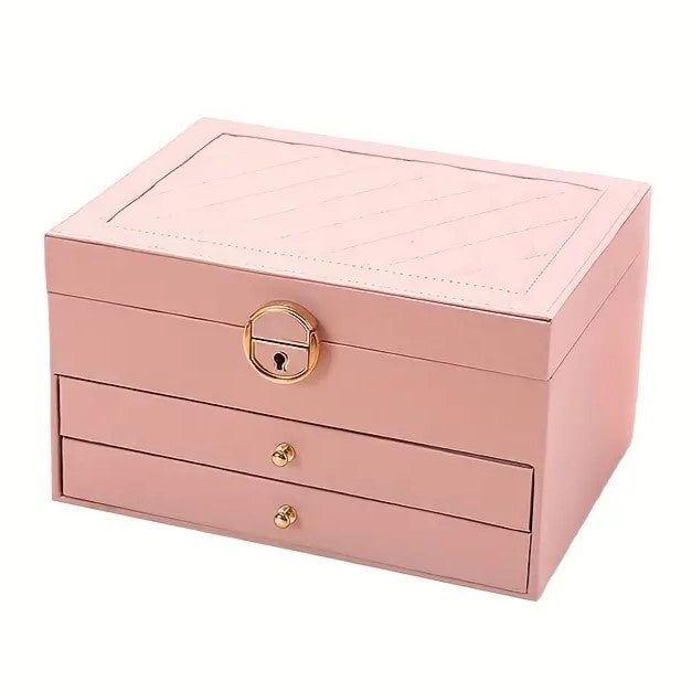 Boîte à bijoux de luxe à plusieurs niveaux – Élégant coffret de rangement pour bijoux | Restfield