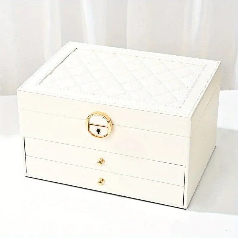 Boîte à bijoux de luxe à plusieurs niveaux – Élégant coffret de rangement pour bijoux | Restfield