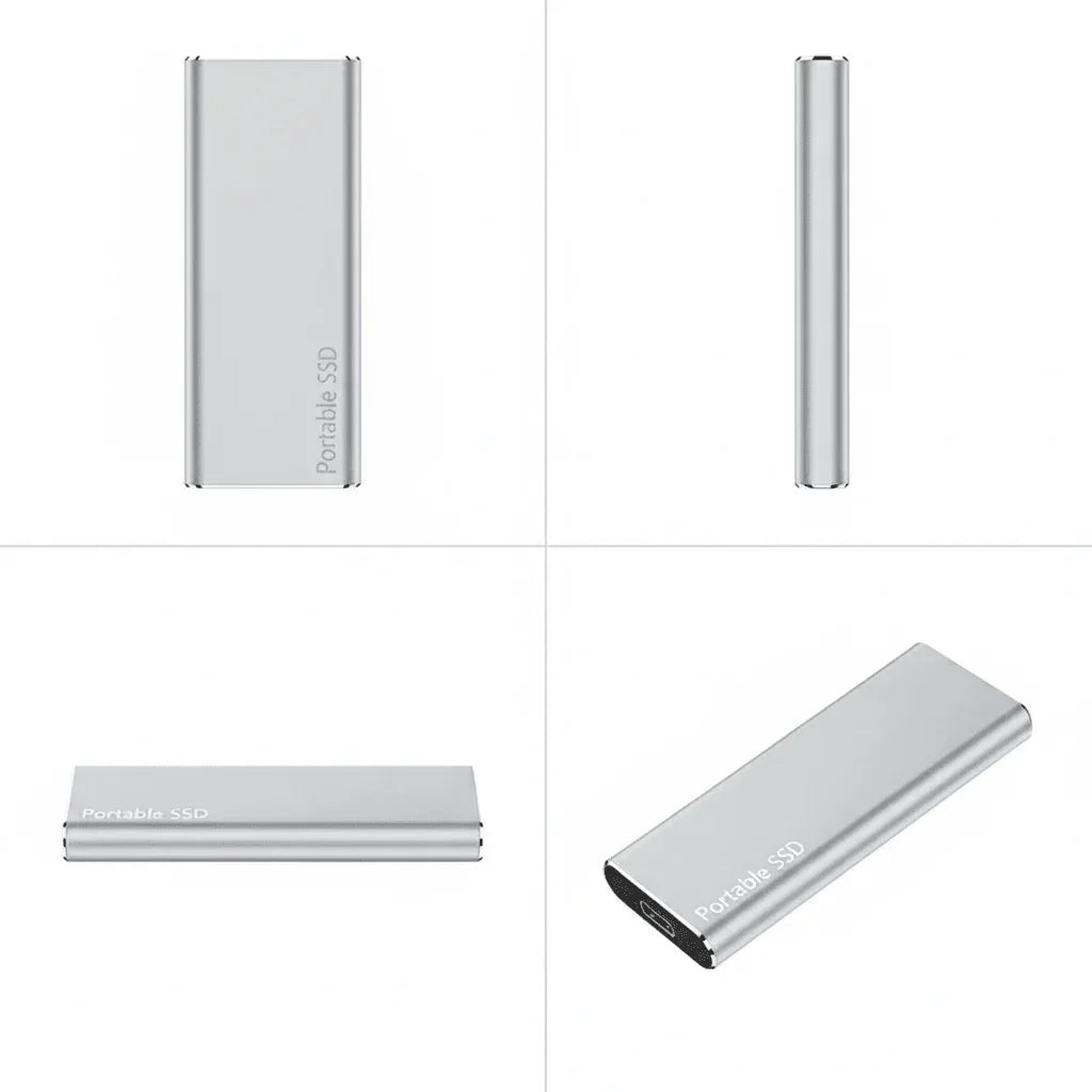 Externe Harde Schijf 4TB USB-C Snelle Datatransfer Bestandsopslag Compact Draagbaar Backup Apparaat Data | Sansoti