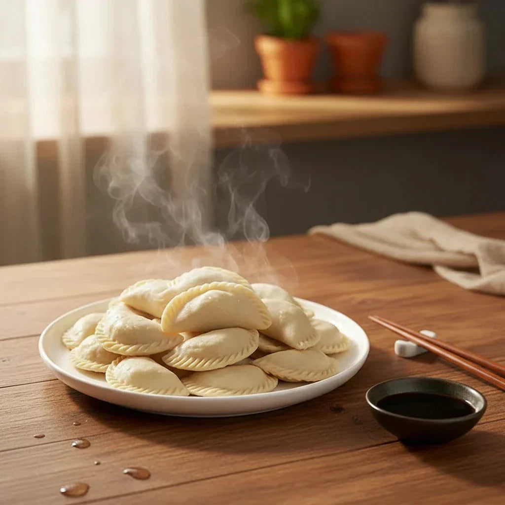 2-in-1-Teigformer für Ravioli und Dumplings, manueller Pastamaker, Küchenutensil, 27,5 x 23 cm, für das Kochen zu Hause | Sansoti
