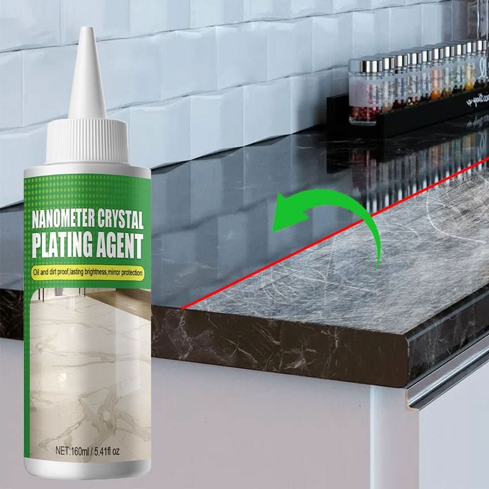 Nano-Verzegeling voor Natuursteen Marmeren Granieten Oppervlakken Hoogglans Finish 2-Delig Set Beschermlaag | Sansoti