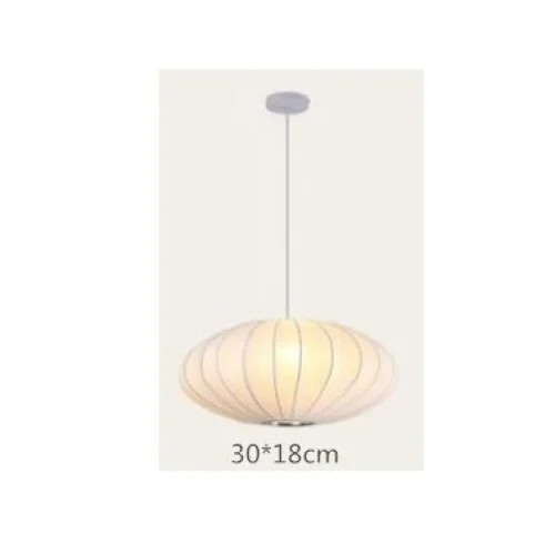 Hanglamp Nelson Bubble Handgebreid Zijde Wit IJzer LED Woonkamer Eetkamer Slaapkamer | Sansoti