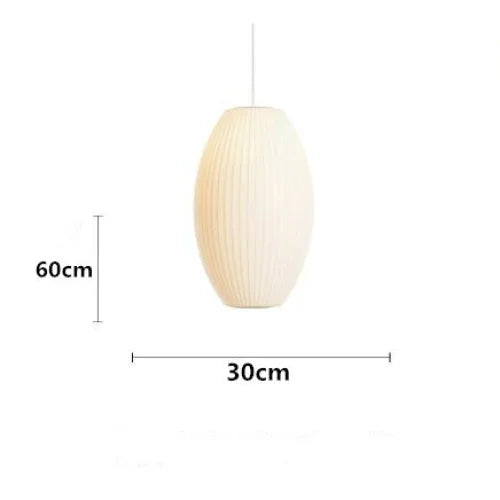 Hanglamp Nelson Bubble Handgebreid Zijde Wit IJzer LED Woonkamer Eetkamer Slaapkamer | Sansoti