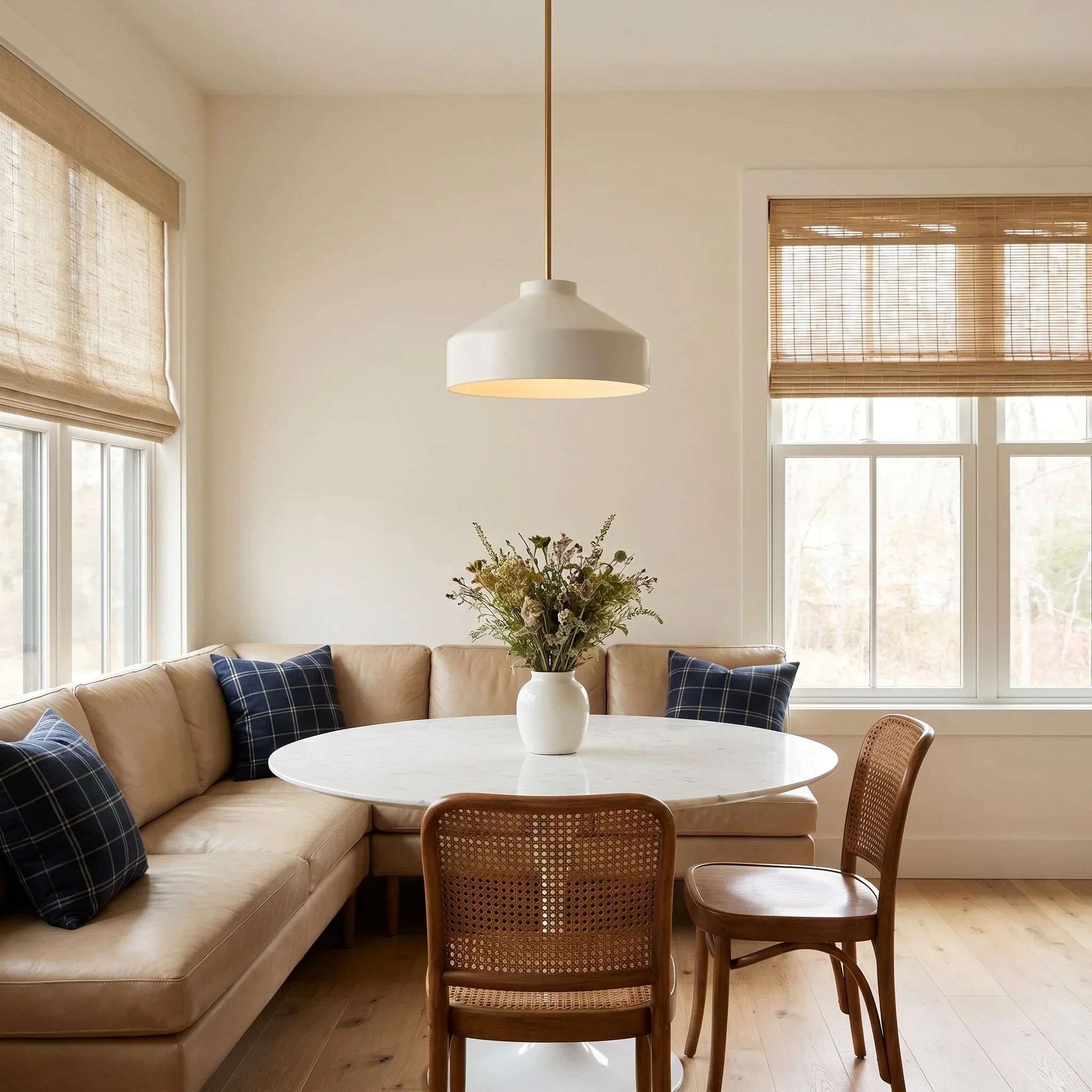 Minimalistische Plafondlamp met Matte Afwerking – Morandi Kleuren – Scandinavisch Design | Sansoti