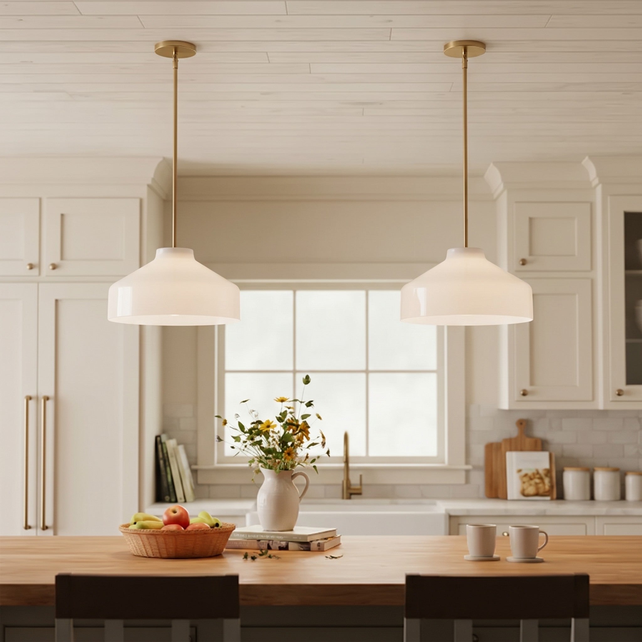 Minimalistische Plafondlamp met Matte Afwerking – Morandi Kleuren – Scandinavisch Design | Sansoti