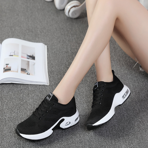 Dames Sneakers met Voetgewelfondersteuning Ademend Mesh Sportschoenen voor Dagelijks Comfort Beweging Wandelen | Sansoti