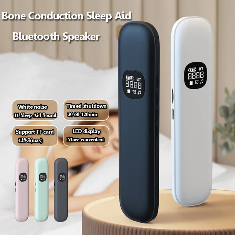 Sleep Speaker with Bone Conduction Technology Sound Vibration Cushion Bluetooth Sleep Aid Under Pillow | Sansoti