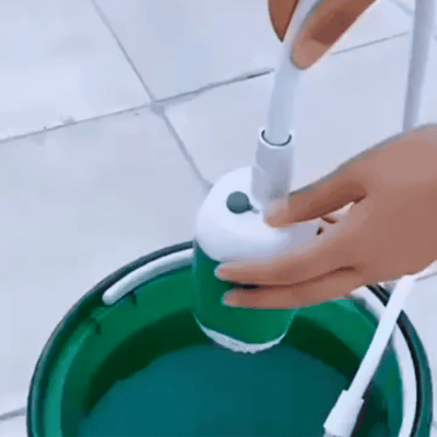 Rechargeable Shower Pump with Hand Shower for Camping Travel Outdoor Portable Hand Shower Flexible Hose Blue | Sansoti