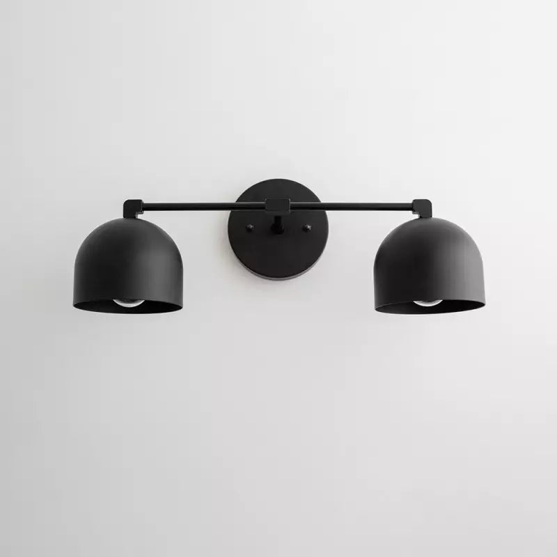 Metalen Wandlamp met Bolvormige Kap – Scandinavische Sfeerlamp voor Badkamer Slaapkamer Woonkamer – Moderne Wandverlichting Zwart Goud Messing | Sansoti
