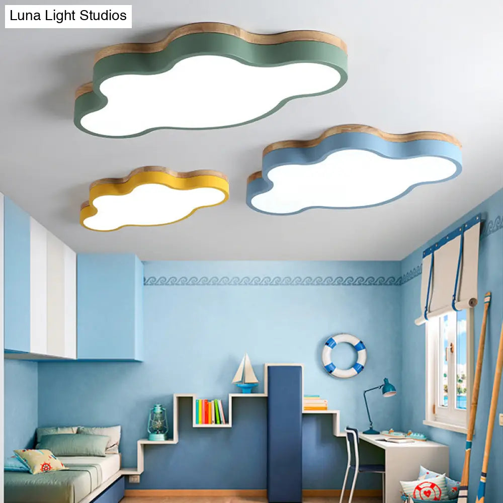 Wolk Plafondlamp LED voor Kinderkamer – Speels & Zacht Licht | Sansoti