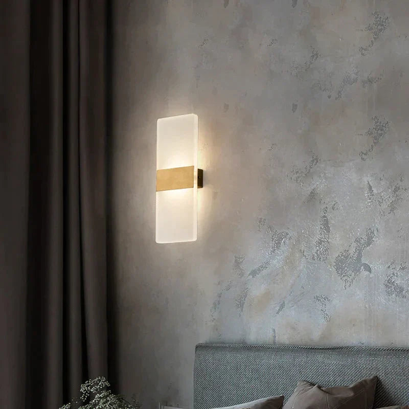 Kupfer-Wandleuchte, LED, E27, 29 cm, Wohnzimmer, Schlafzimmer, Arbeitszimmer, Büro, moderne Innenbeleuchtung | Sansoti