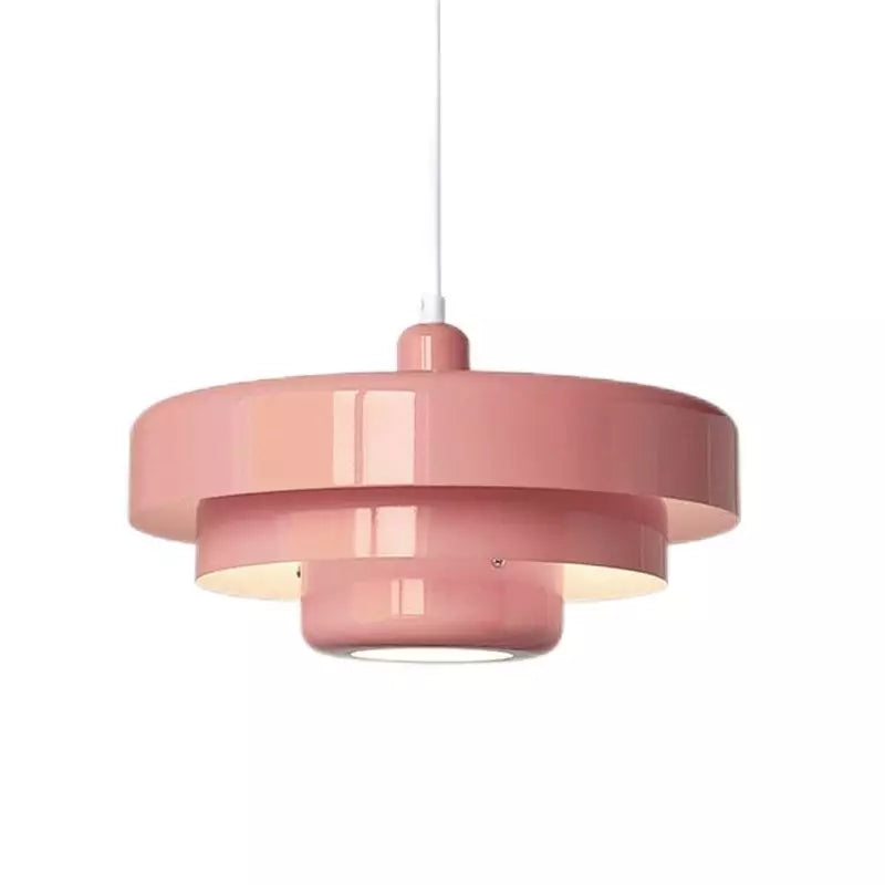 Hanglamp Ijzer Bauhaus Industrieel Oranje Goud Zwart 35cm Pendellamp Eetkamer Slaapkamer | Sansoti