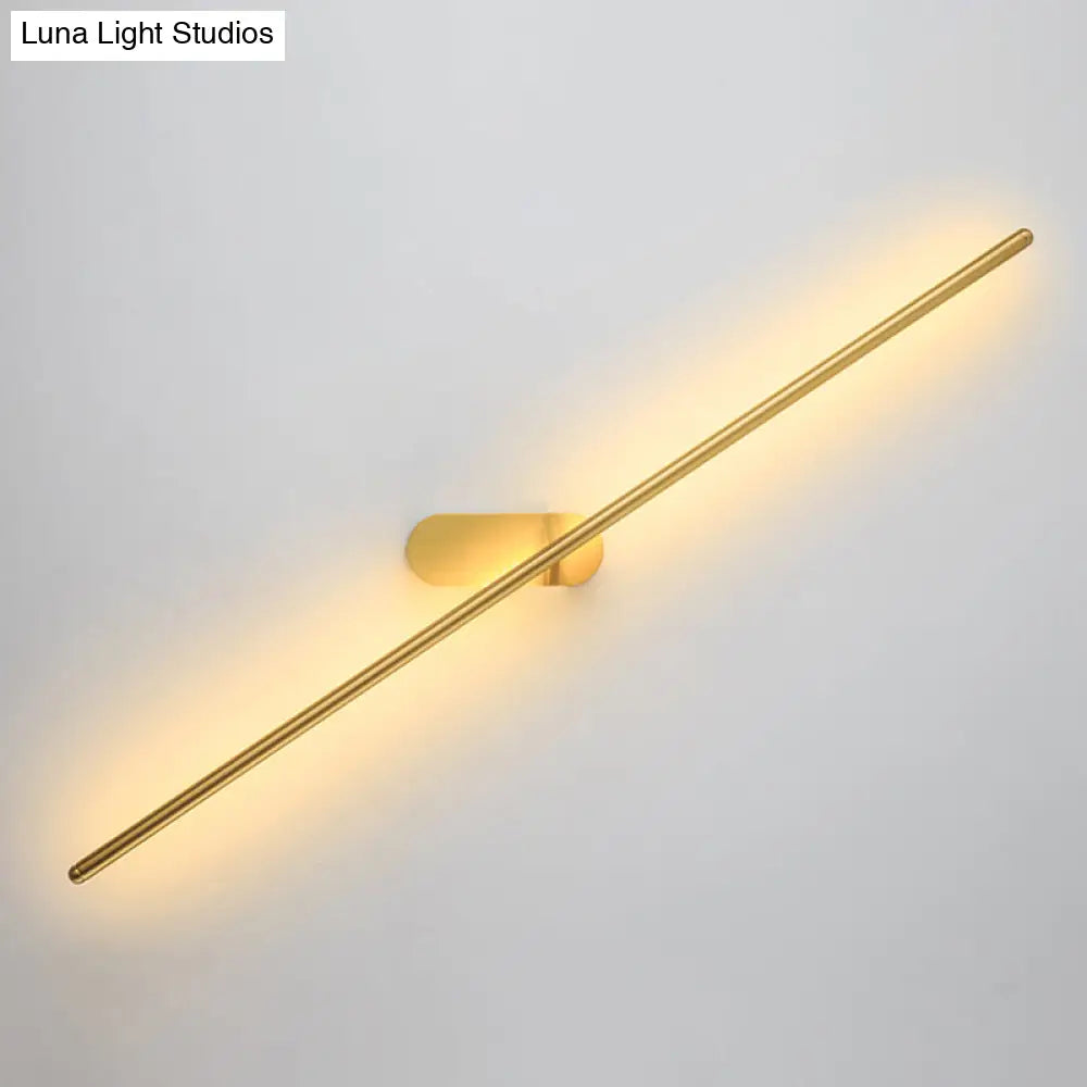 Swivel LED Wall Light, Black and Gold Aluminum, Adjustable, Modern Design, Atmospheric Lighting for Living Room and Bedroom | Sansoti