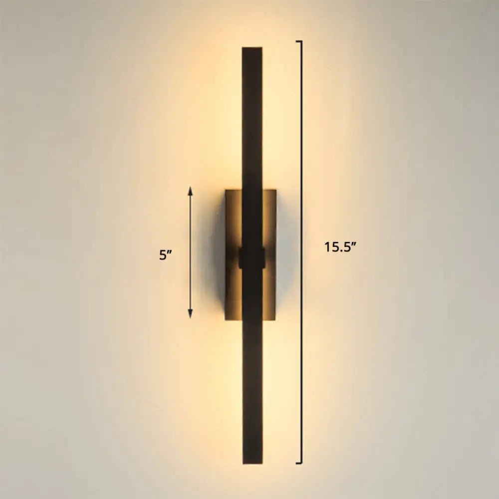 Swivel LED Wall Light, Black and Gold Aluminum, Adjustable, Modern Design, Atmospheric Lighting for Living Room and Bedroom | Sansoti