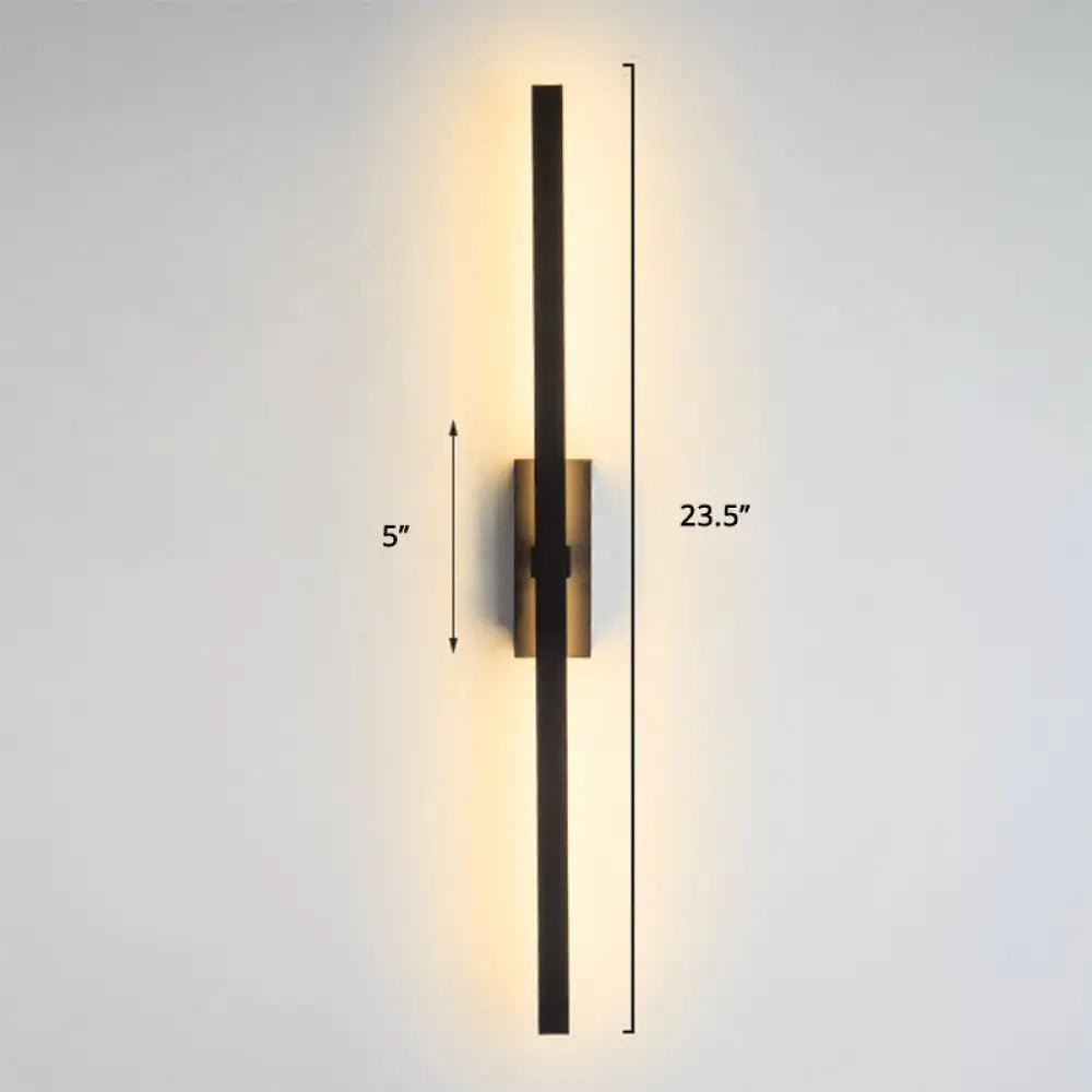 Swivel LED Wall Light, Black and Gold Aluminum, Adjustable, Modern Design, Atmospheric Lighting for Living Room and Bedroom | Sansoti