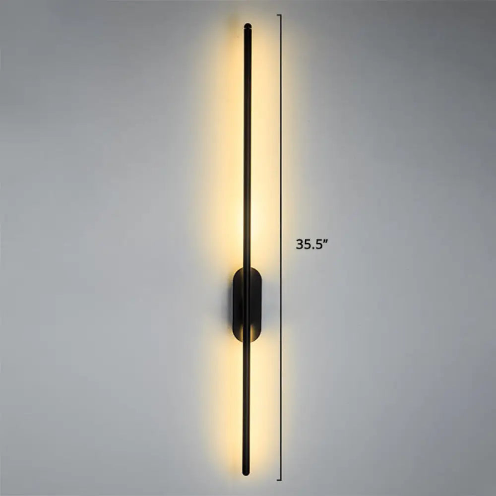 Swivel LED Wall Light, Black and Gold Aluminum, Adjustable, Modern Design, Atmospheric Lighting for Living Room and Bedroom | Sansoti