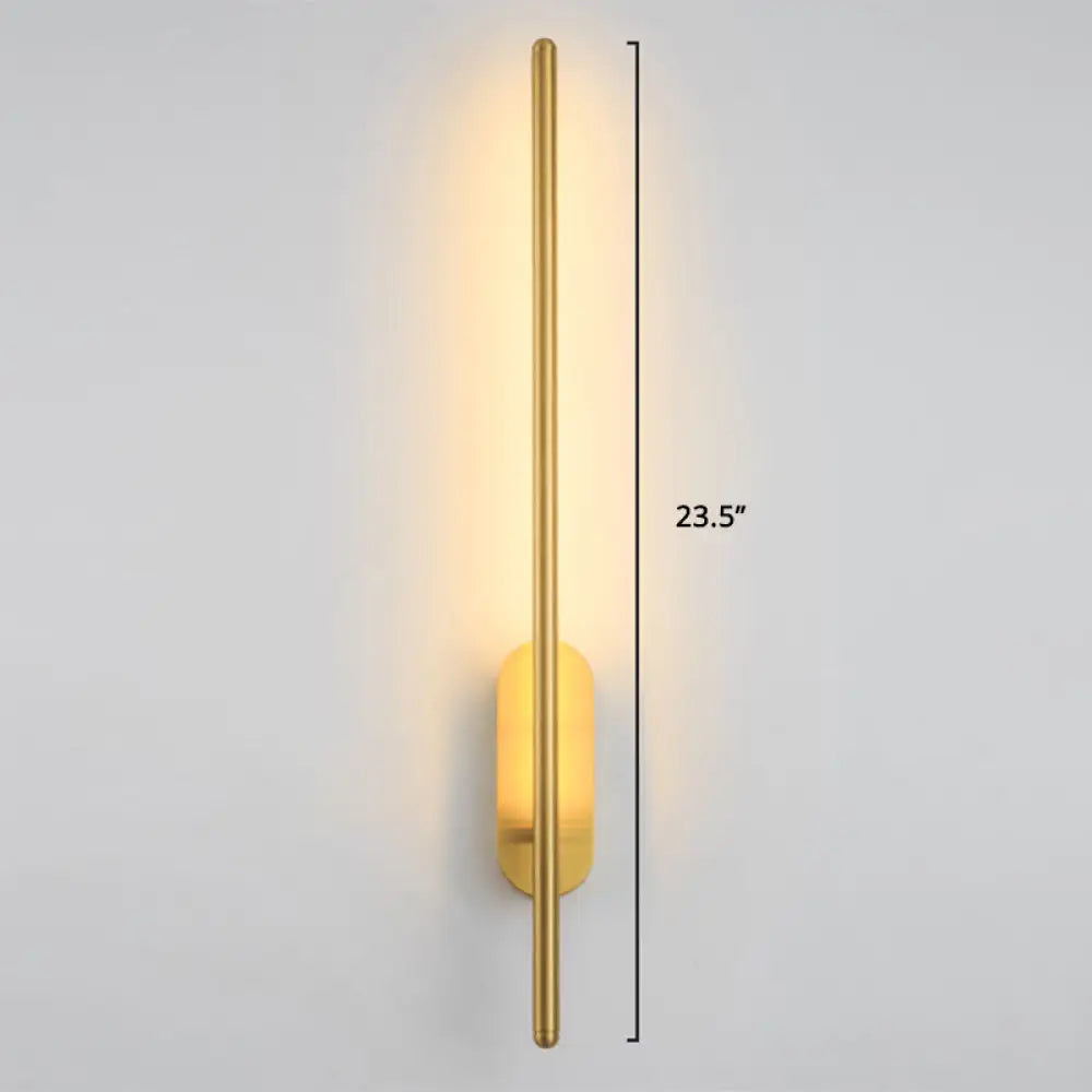Swivel LED Wall Light, Black and Gold Aluminum, Adjustable, Modern Design, Atmospheric Lighting for Living Room and Bedroom | Sansoti