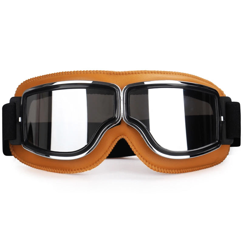Überbrille Motorgoggles mit Anti-Beschlag und UV-Schutz – Aufsetzbare Schutzbrille Outdoor | Sansoti