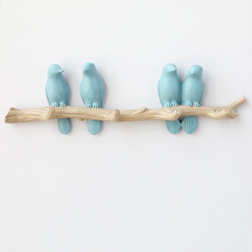Decoratieve Wandhaak met Vogelontwerp – Harskunst voor Hal, Slaapkamer en Badkamer – Stijlvolle Opbergoplossing met Natuurlijke Charme | Sansoti