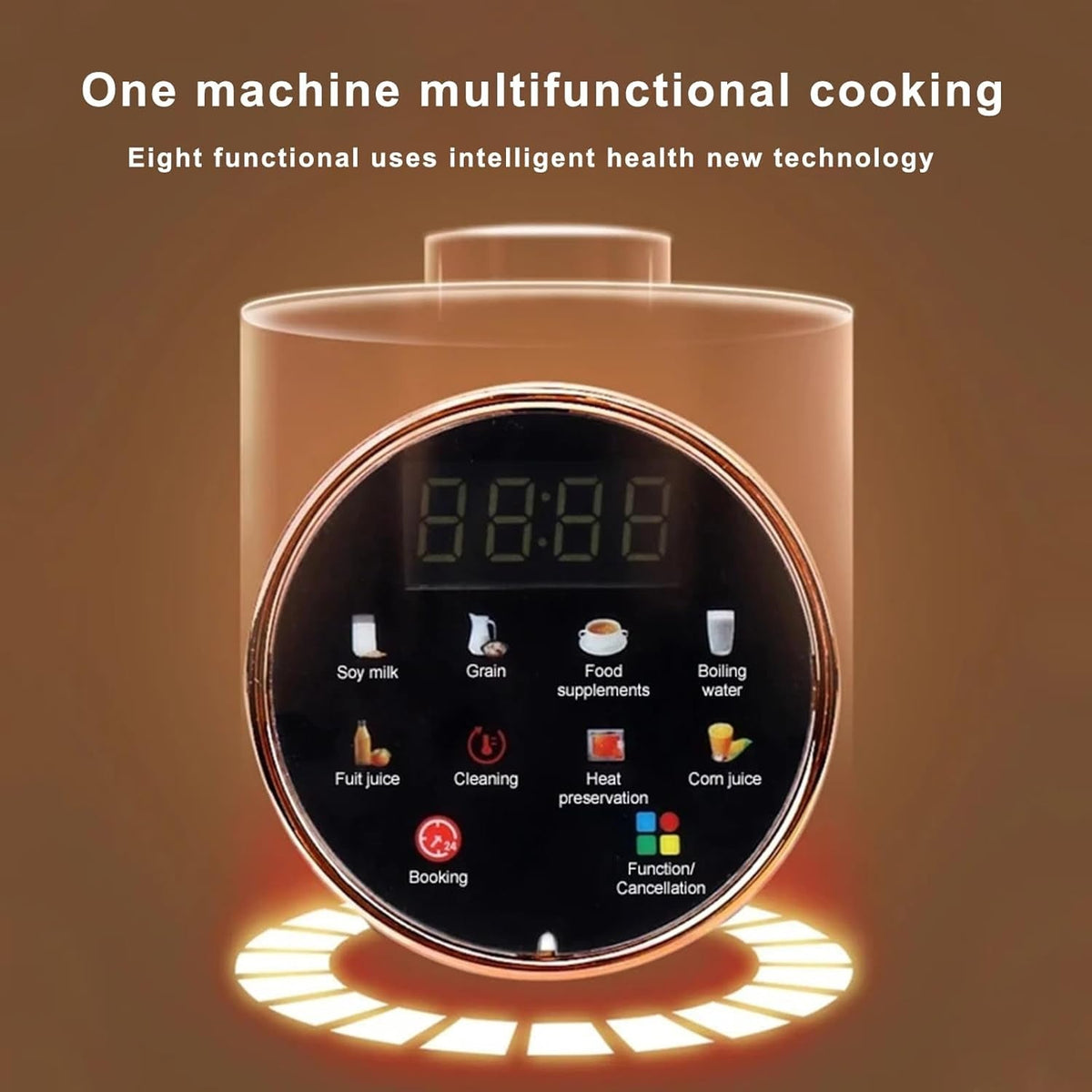 Plant-Based Milk Maker, 1500ml, with 8 Automatic Programs, Self-Cleaning and Quiet System for Home | Sansoti