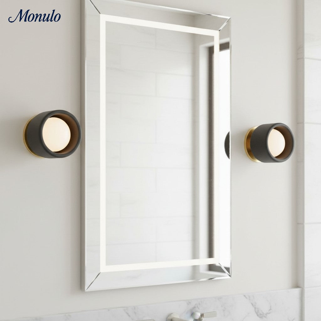 Keramische Ronde Wandlamp Wit Minimalistisch Flush Mount Verlichting voor Hal en Gang | Sansoti
