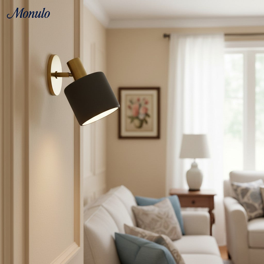 Keramische Ronde Wandlamp Wit Minimalistisch Flush Mount Verlichting voor Hal en Gang | Sansoti