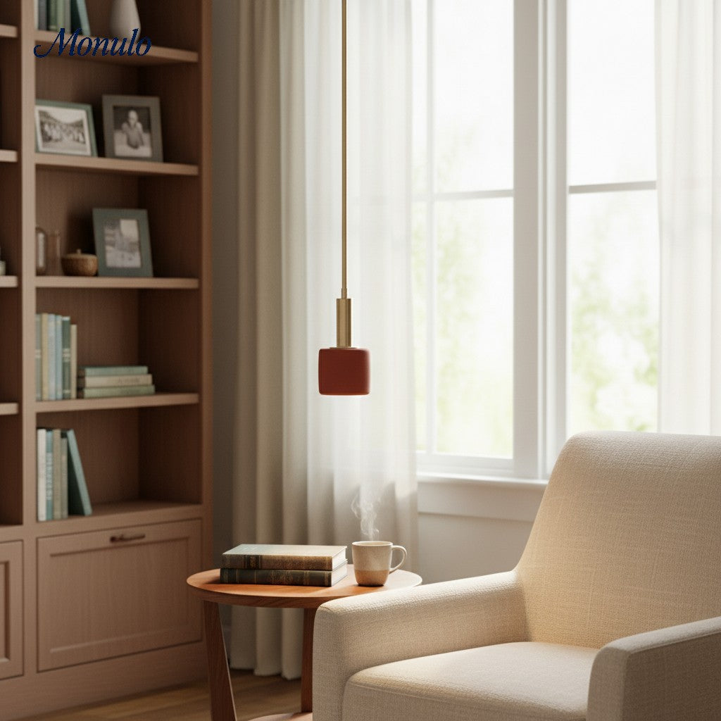Porselein Hanglamp Minimalistisch Design Wit Groen Zwart Oranje Geel Eetkamer Keuken | Sansoti