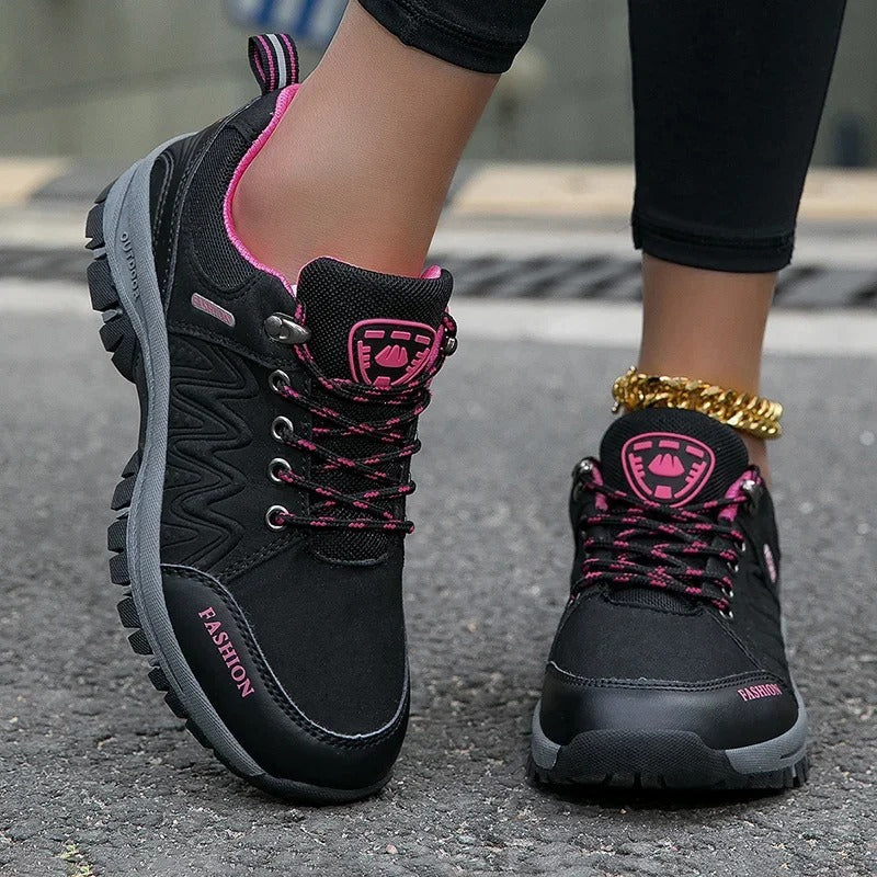 Dames Outdoorschoenen Waterdicht Ademend Hoog Comfort Antislip Wandelschoeisel voor Outdoor Avonturen | Sansoti