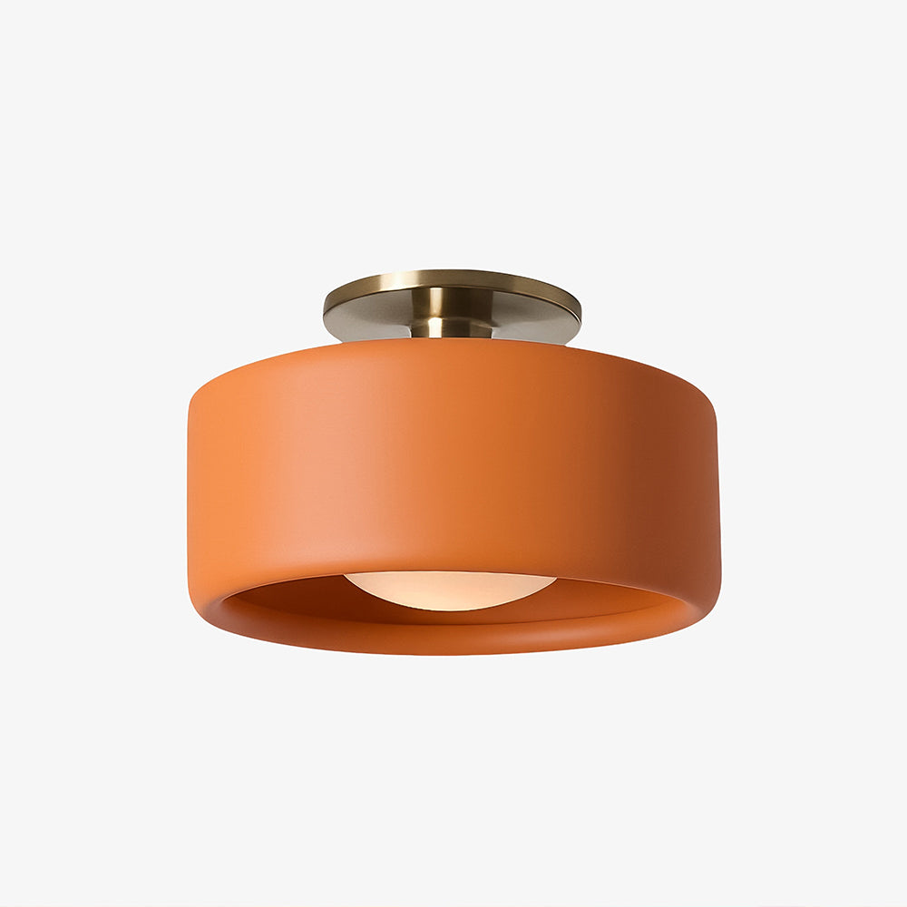 Porselein Plafondlamp Rond Modern – Zachte Sfeerverlichting voor Gang Kantoor Keuken | Sansoti