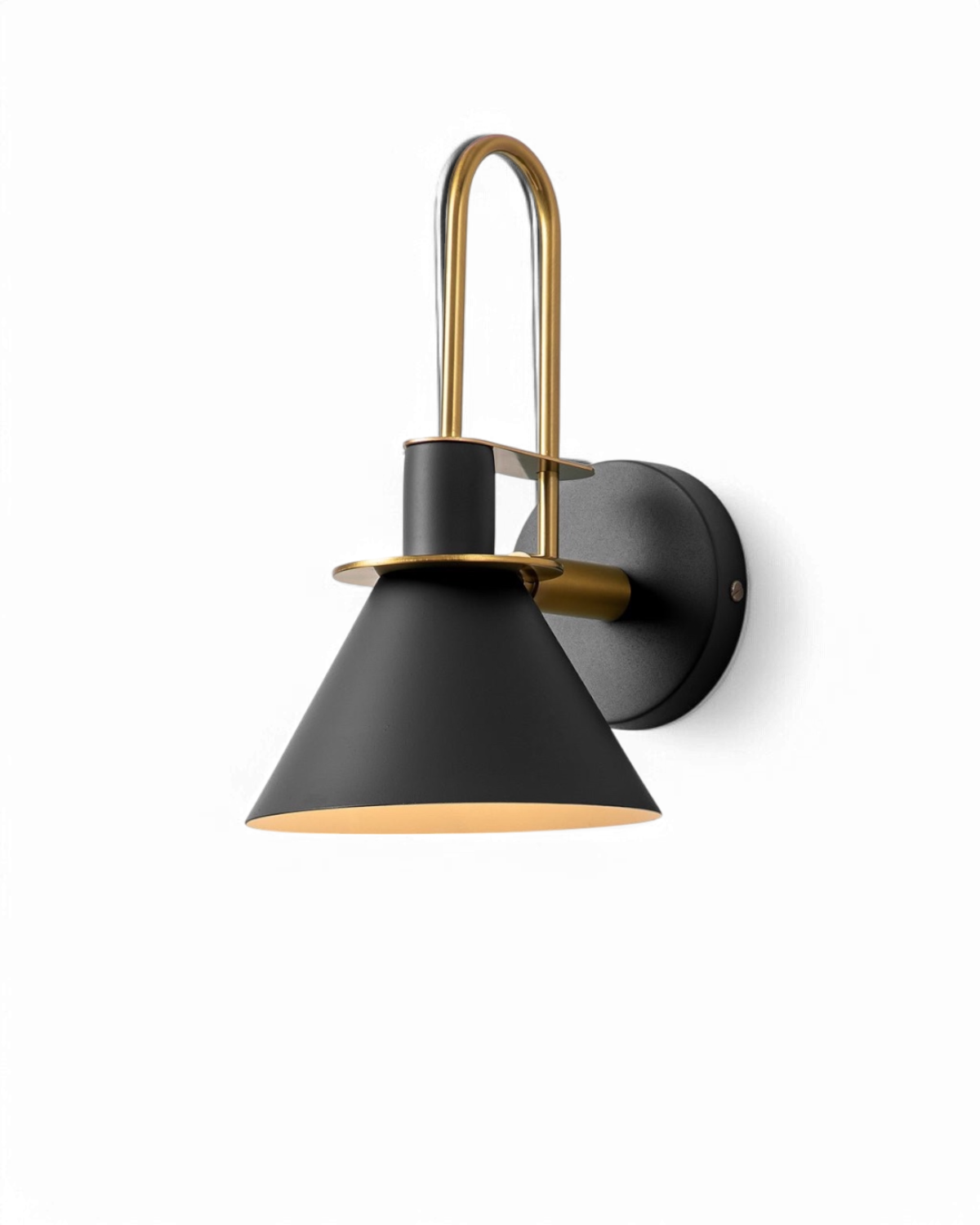 Moderne wandlamp van travertin en hout met warm wit licht – minimalistische design muurlamp voor woonkamer en slaapkamer | Sansoti