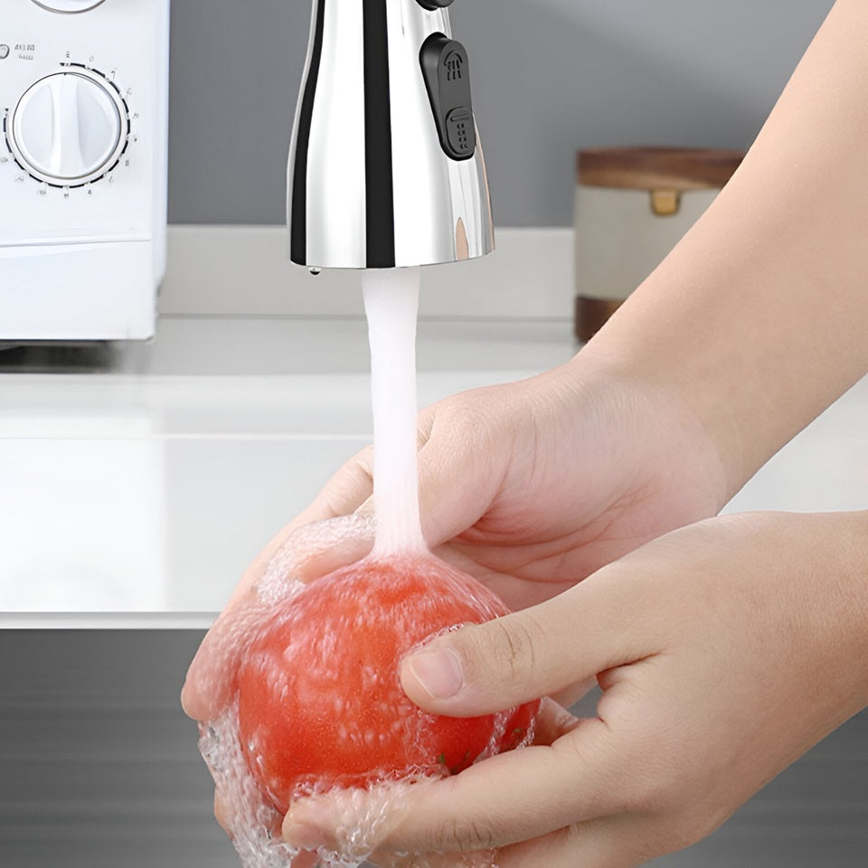 Keukenkraan met 360° Draaibare Waterbesparende Technologie – Milieuvriendelijke Kraanset voor Keuken en Badkamer | Sansoti