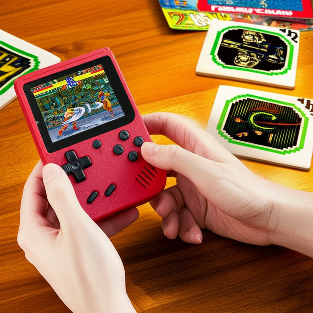 Console de jeu rétro 400 jeux classiques portable enfants adultes nostalgique | Restfield