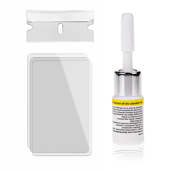Reparaturset für Telefonscheiben mit Harz zur Glasreparatur in Eigenregie bei kleinen Rissen und Sprüngen, universell für Smartphones und Tablets | Sansoti