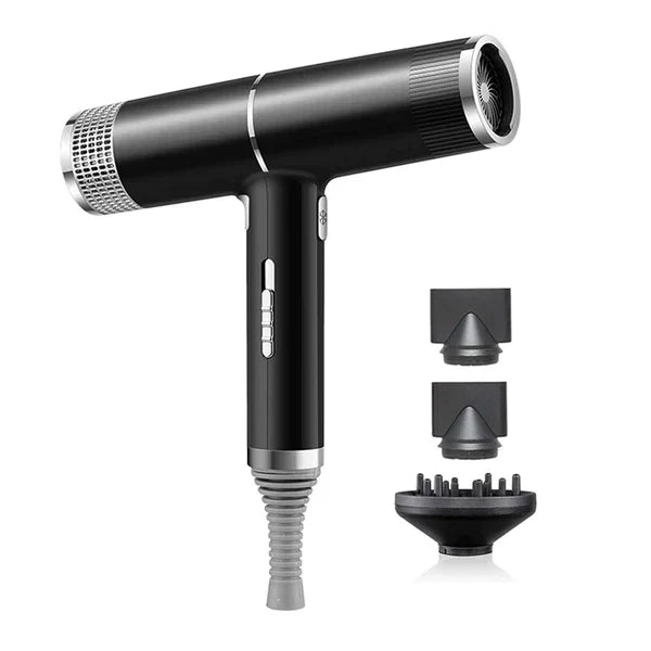 Professionele Haardroger 1100W Lichtgewicht Sneldroogfunctie Zwart Grijs Rood | Sansoti