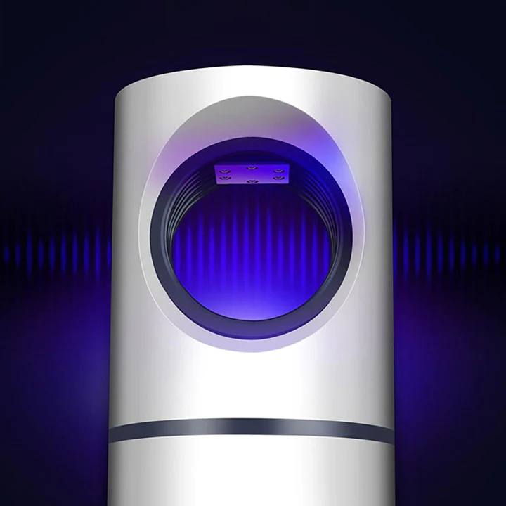 Piège à insectes électrique avec lumière LED, portée de 200m², silencieux et sans produits chimiques, piège à moustiques pour chambre, salon et cuisine | Sansoti