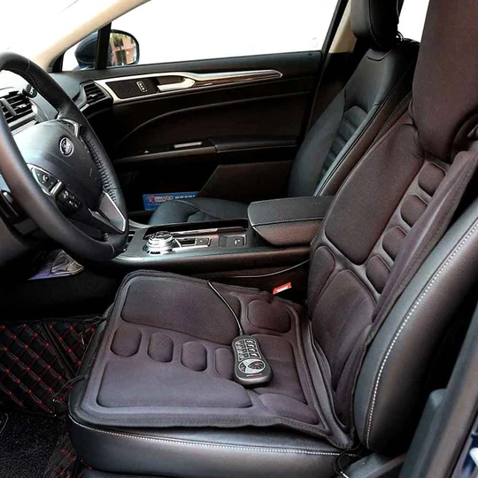 Verwarmbare Massagekussen met 8 Modi voor Rug en Nek – Universeel voor Stoel en Auto | Sansoti